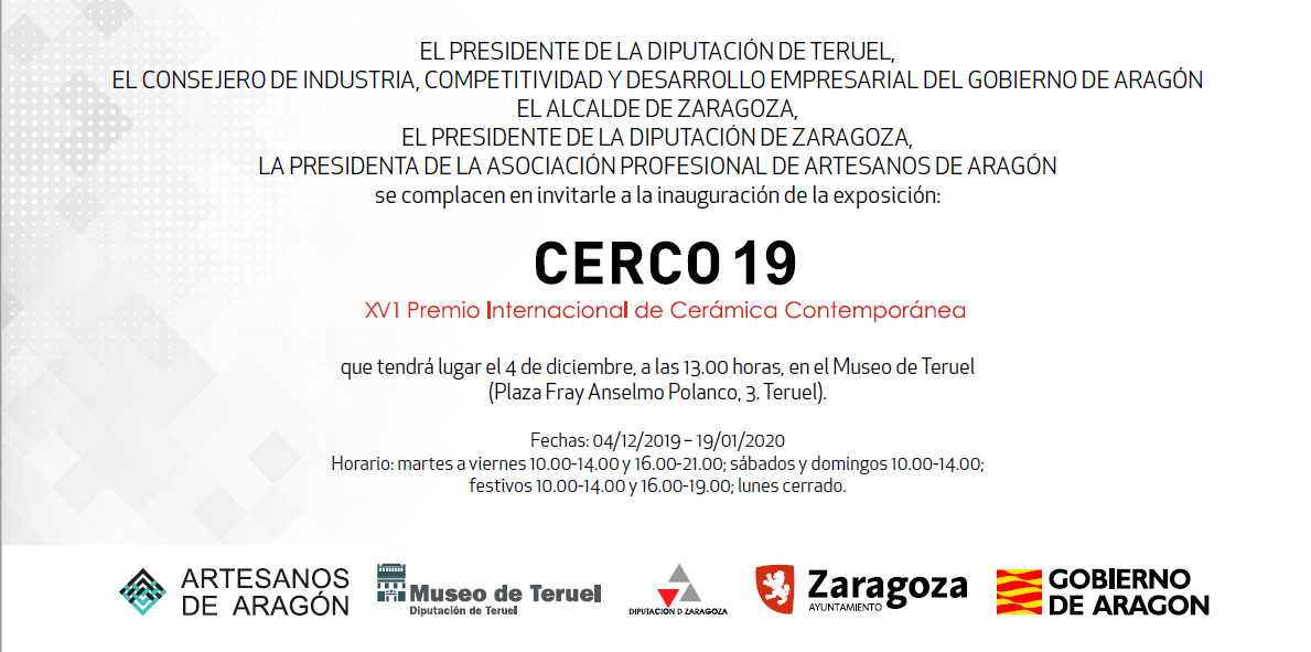 Exposición de cerámica CERCO 2019