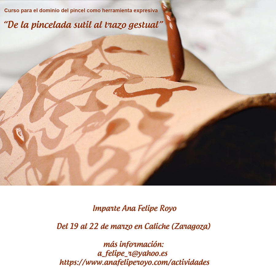 Cursos de cerámica con Ana Felipe