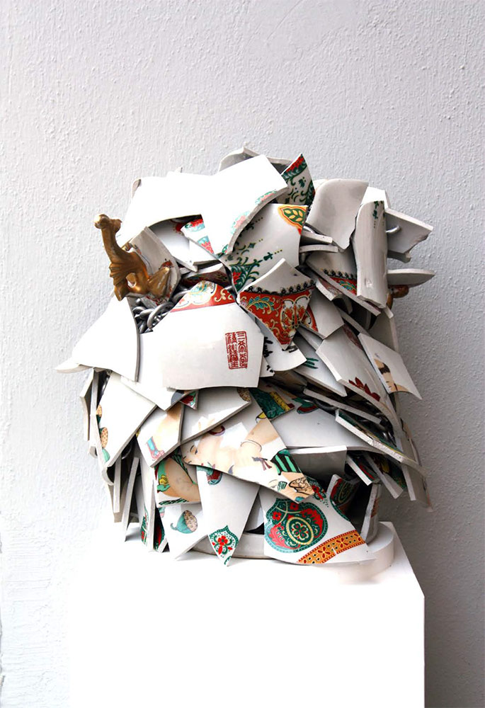 Escultura cerámica de Alberto Gianfreda