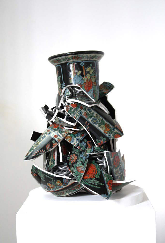 Escultura cerámica de Alberto Gianfreda