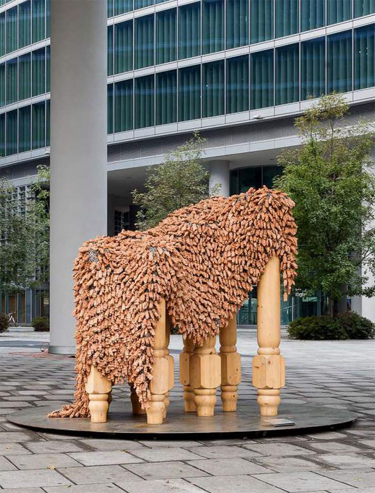 Escultura cerámica de Alberto Gianfreda