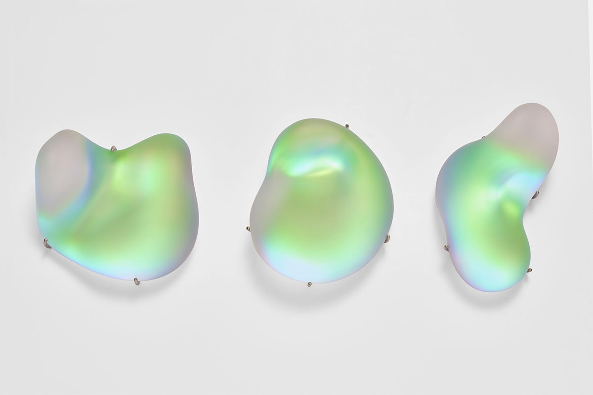 Escultura en vidrio de Kaja Upelj