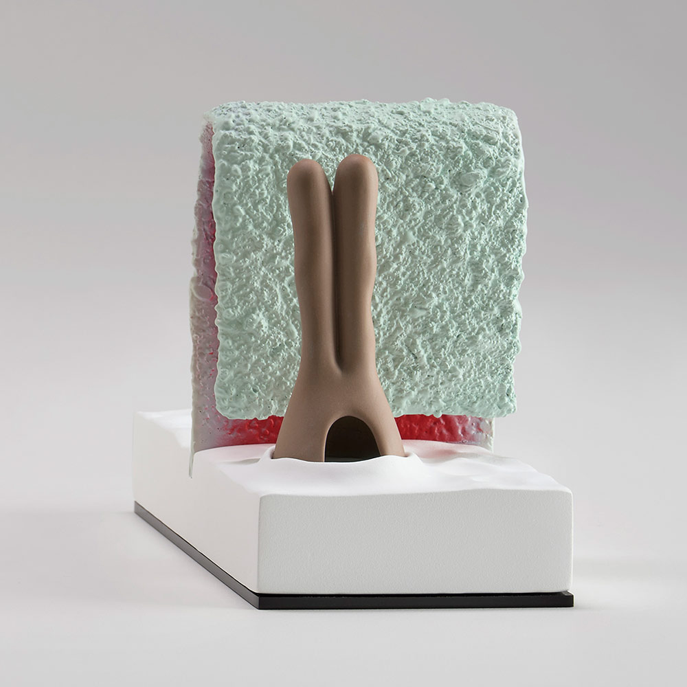 Escultura cerámica de Ron Nagle