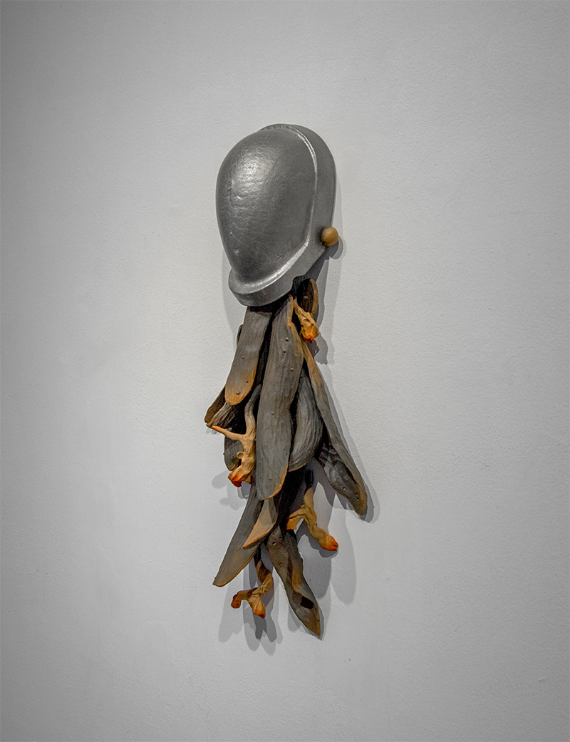 Escultura cerámica de David Molina