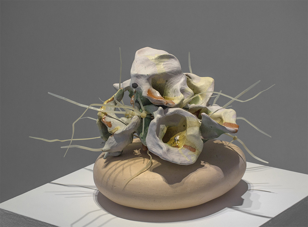 Escultura cerámica de David Molina