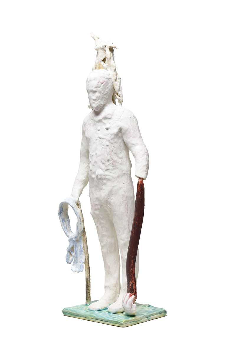 Escultura cerámica de Paolo Porelli