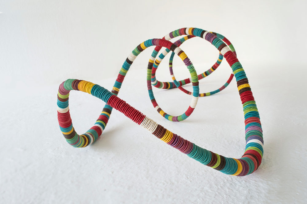 Escultura cerámica de Juana Fernández