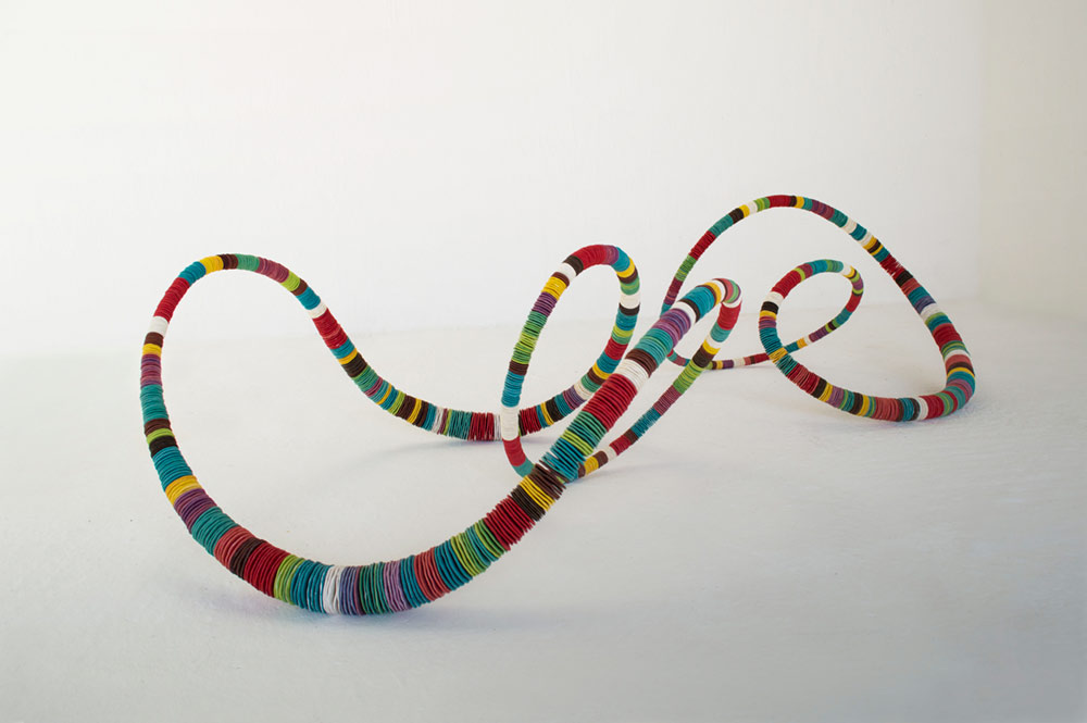 Escultura cerámica de Juana Fernández