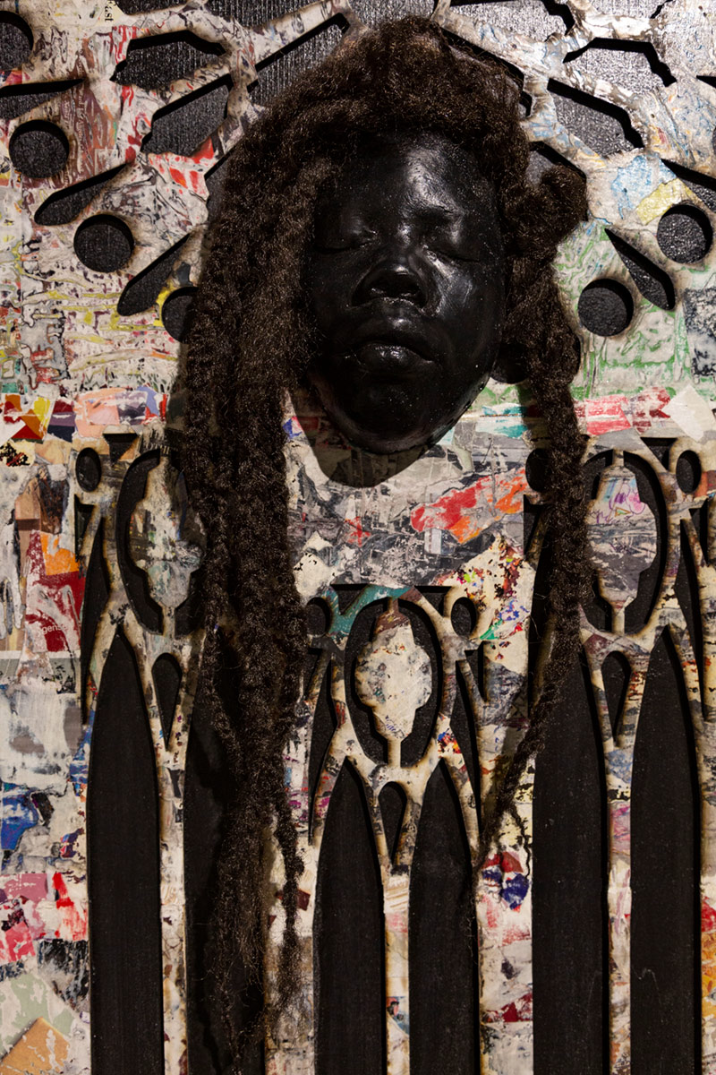 Escultura cerámica de Joey Quiñones