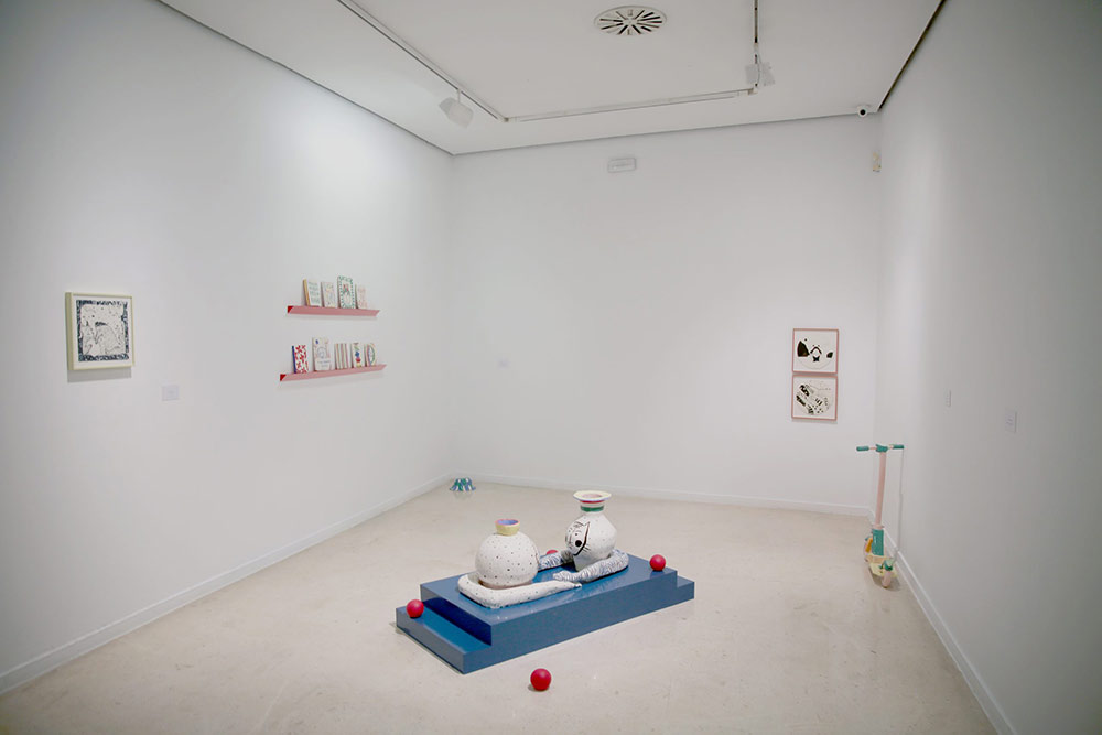 Escultura cerámica de Pablo Little