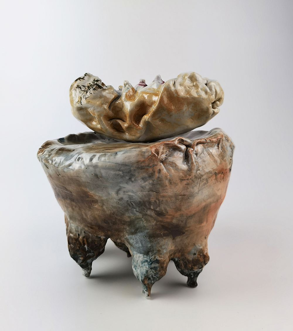 Escultura cerámica de Fabienne Withofs