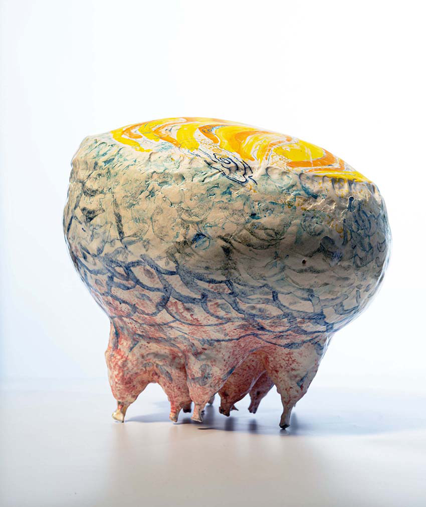 Escultura cerámica de Fabienne Withofs