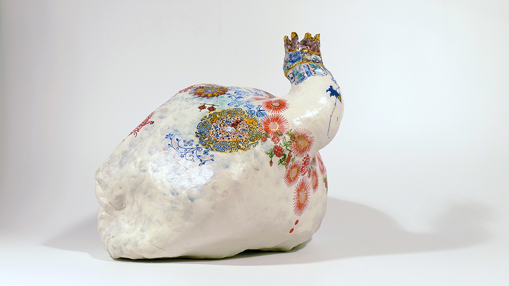 Escultura cerámica de Fabienne Withofs