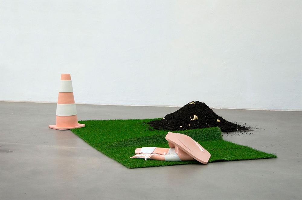 Escultura cerámica de Kira Fröse