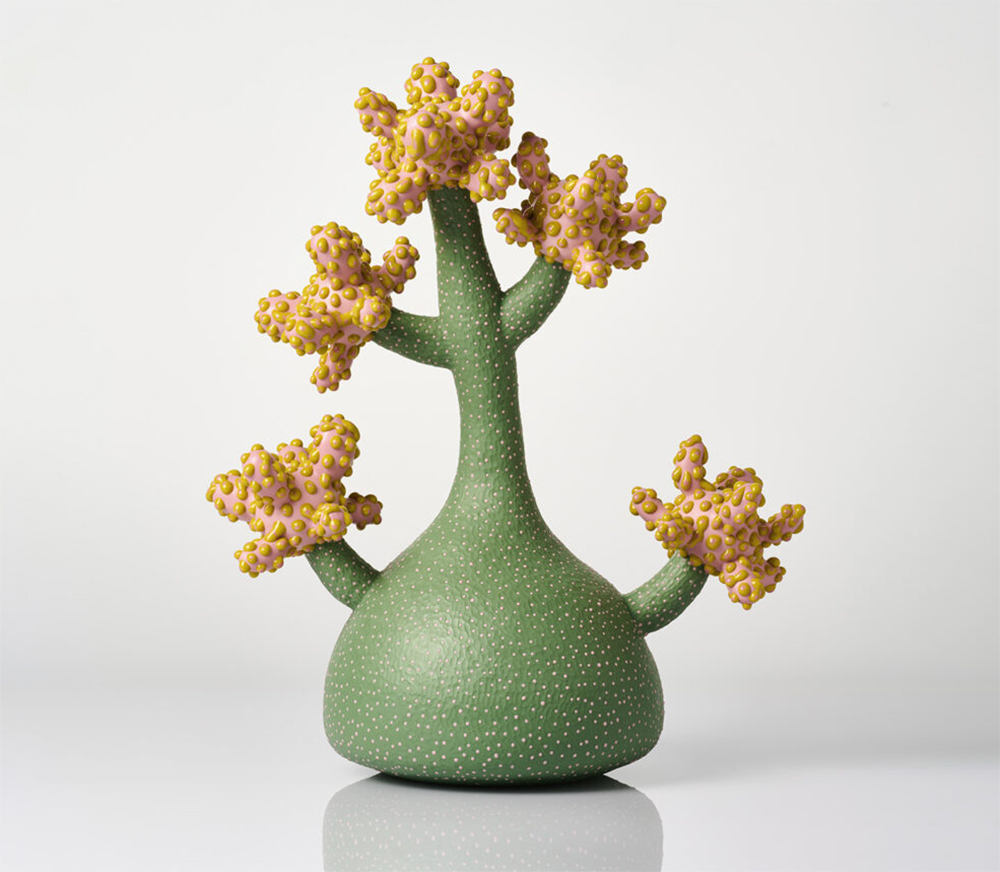 Escultura cerámica de Ahryun Lee