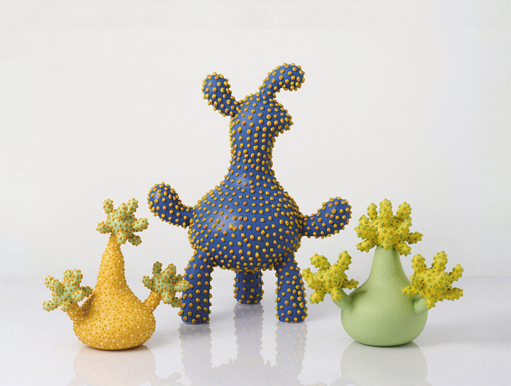 Escultura cerámica de Ahryun Lee