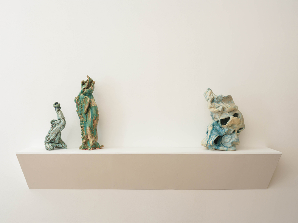 Escultura cerámica de Irene Nordli