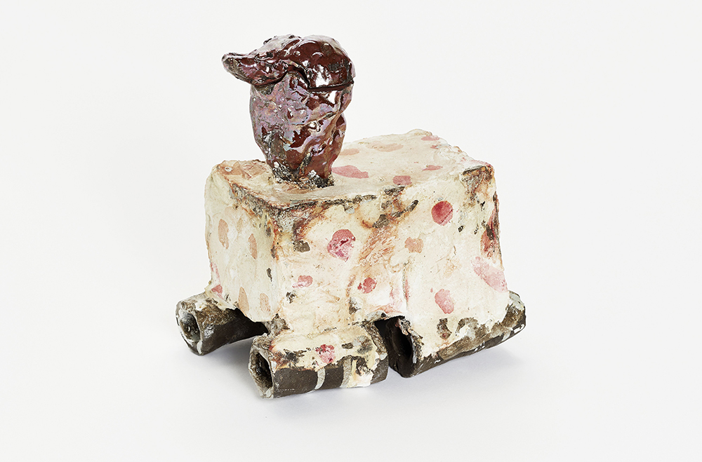 Escultura cerámica de Martin Schlotz