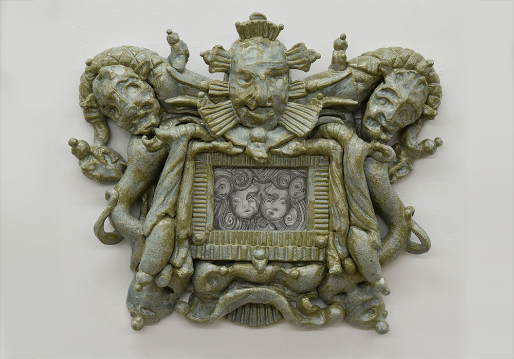 Escultura cerámica de Elmar Trenkwalder