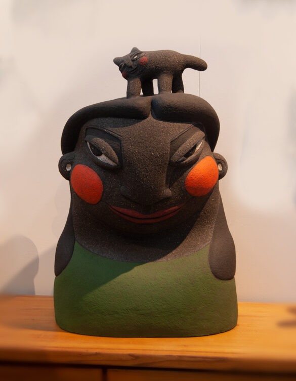 Escultura cerámica de Janina Myronova