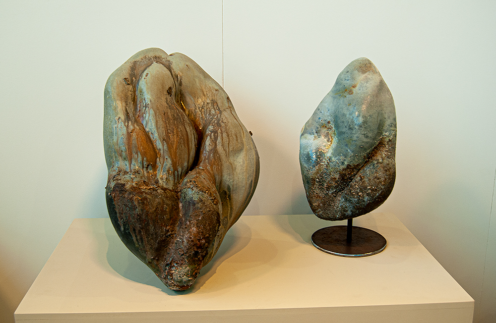 Escultura cerámica de Berta-Blanca