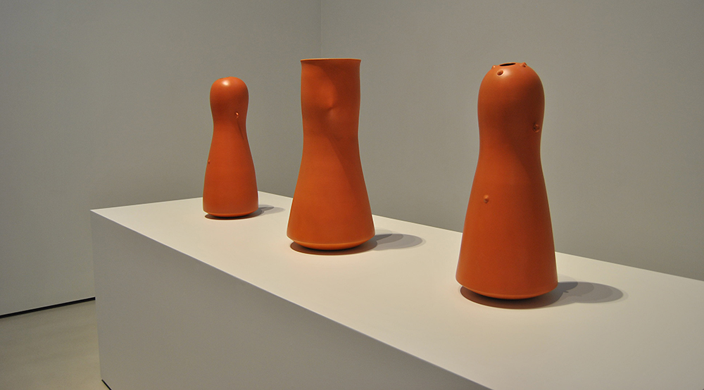 Piezas de cefrámica de Magdalene Odundo