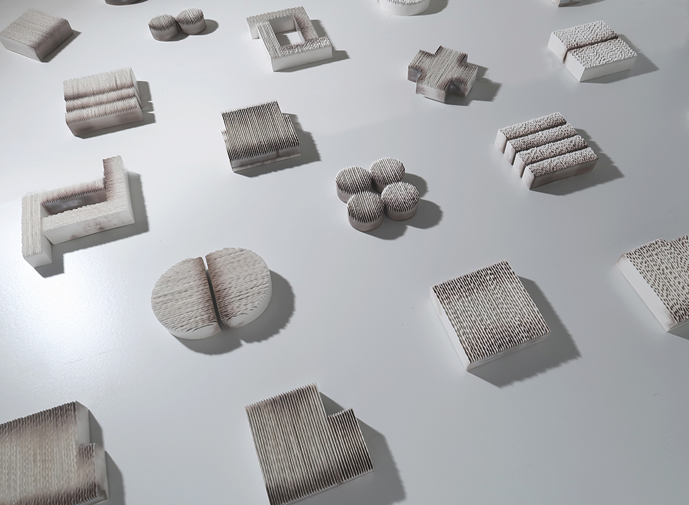 Escultura cerámica de Myriam Jiménez