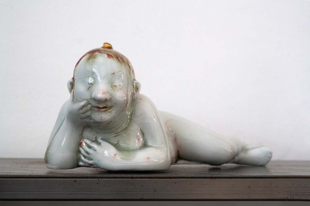 Escultura cerámica de Gundi Dietz