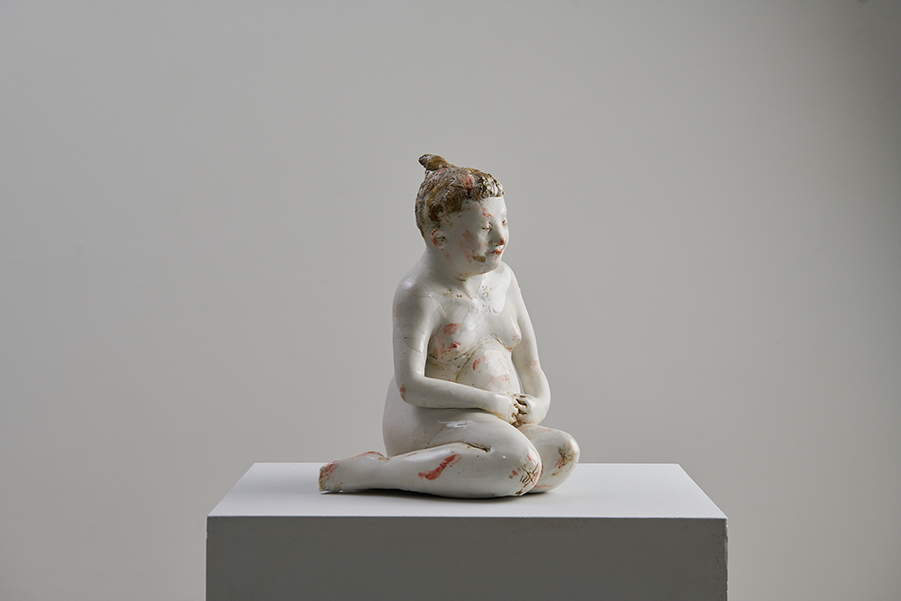 Escultura cerámica de Gundi Dietz