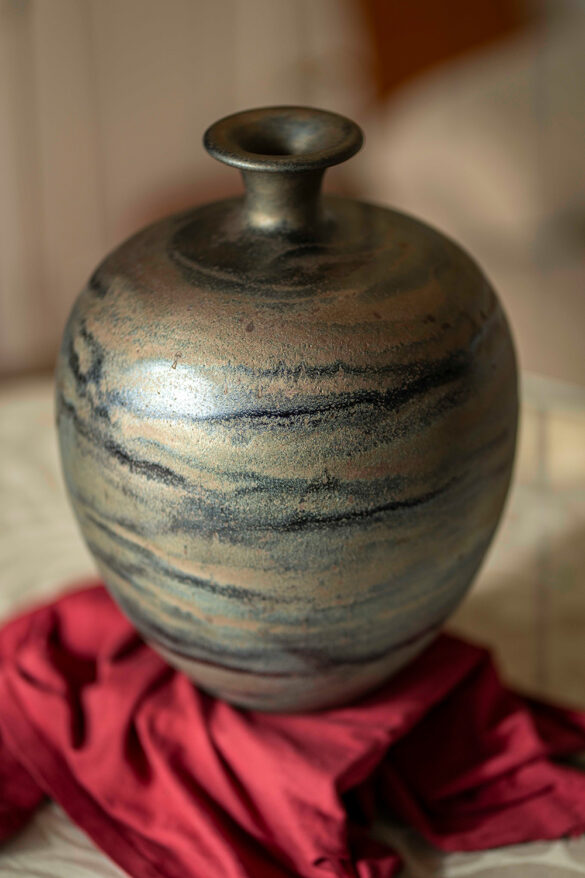 Pieza de cerámica de Sasaki Zen