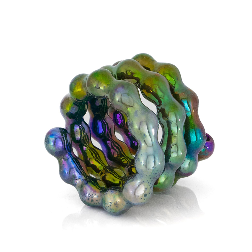 Escultura cerámica de Uriel Caspi