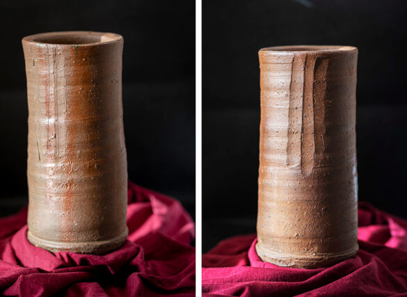 Pieza de cerámica de Yu Fujiwara