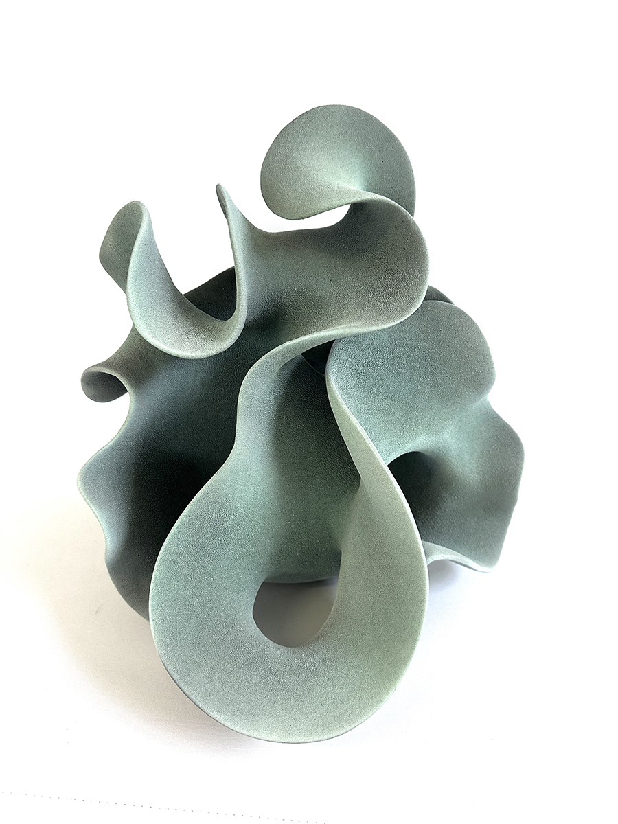 Pieza de cerámica de Liliane Demeester