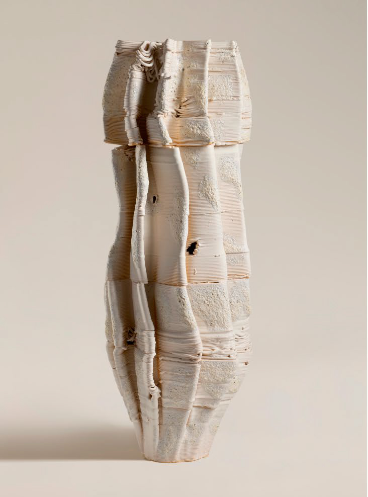 Escultura cerámica de Alejandra Hermida