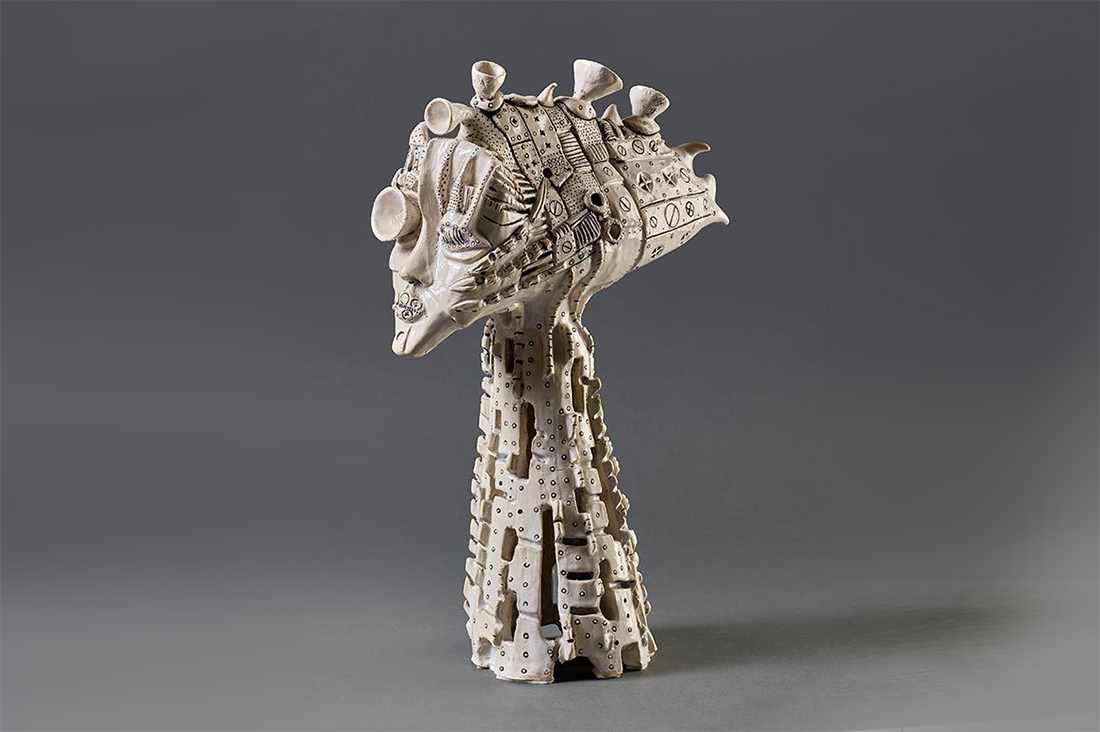 Escultura cerámica de Luq Proyect