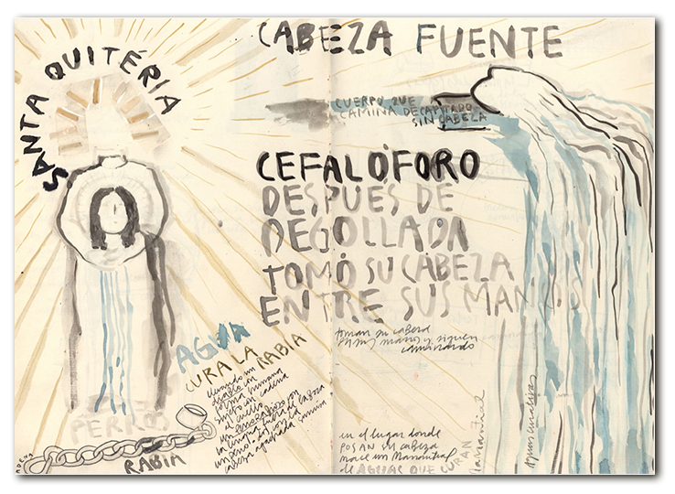 Páginas interiores del libro dedicado a Susana Guerrero