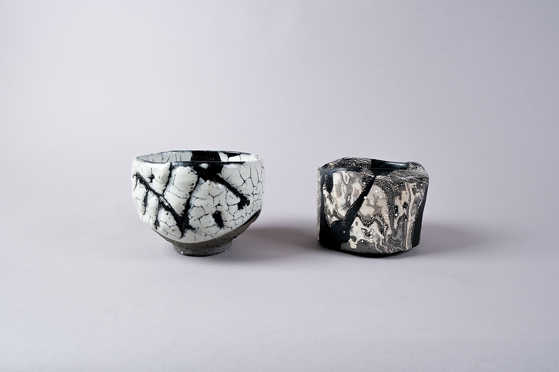 Pieza de cerámica del artista japonés Koie & Kondo