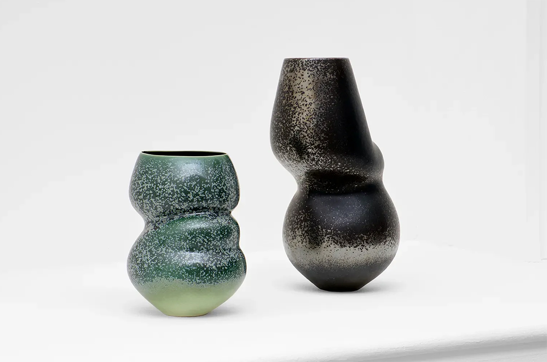 Piezas de cerámica de Sara Flynn